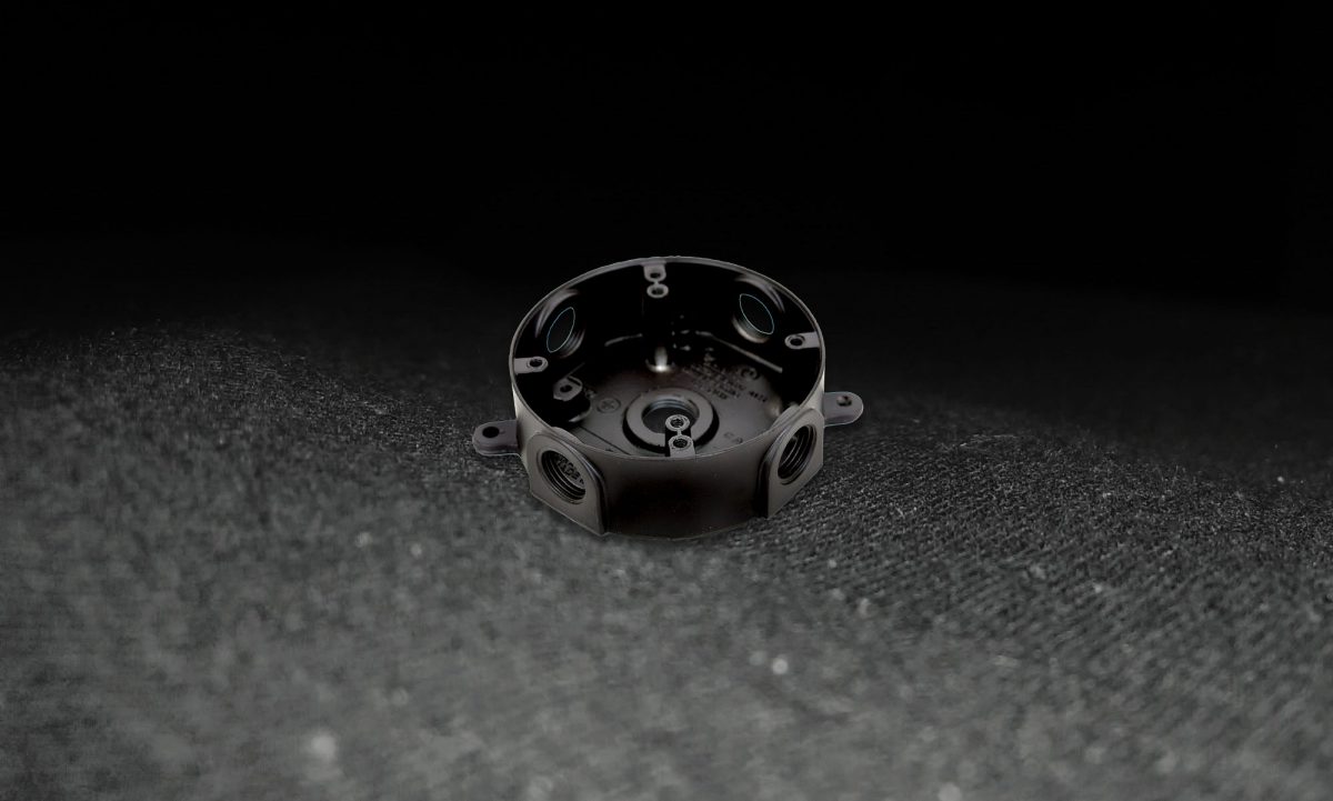 Aluminum Round Junction Box (R-5)