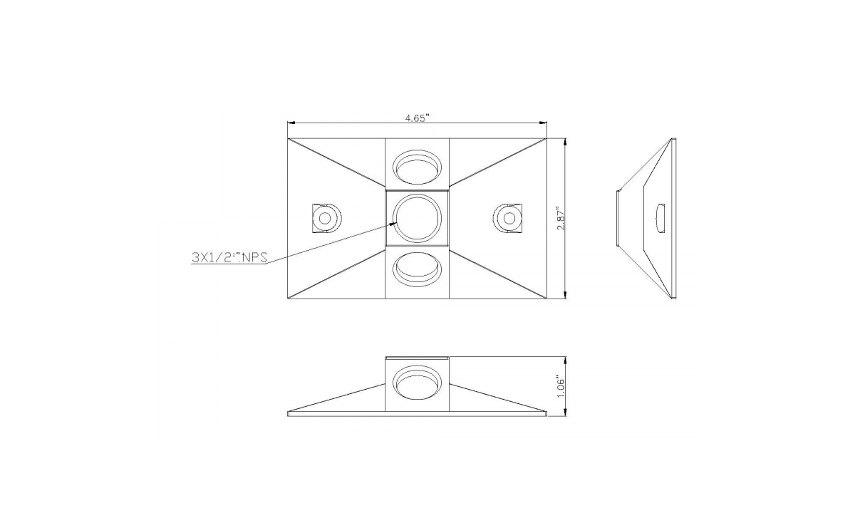 Aluminum Junction Box Cover(SC-3)